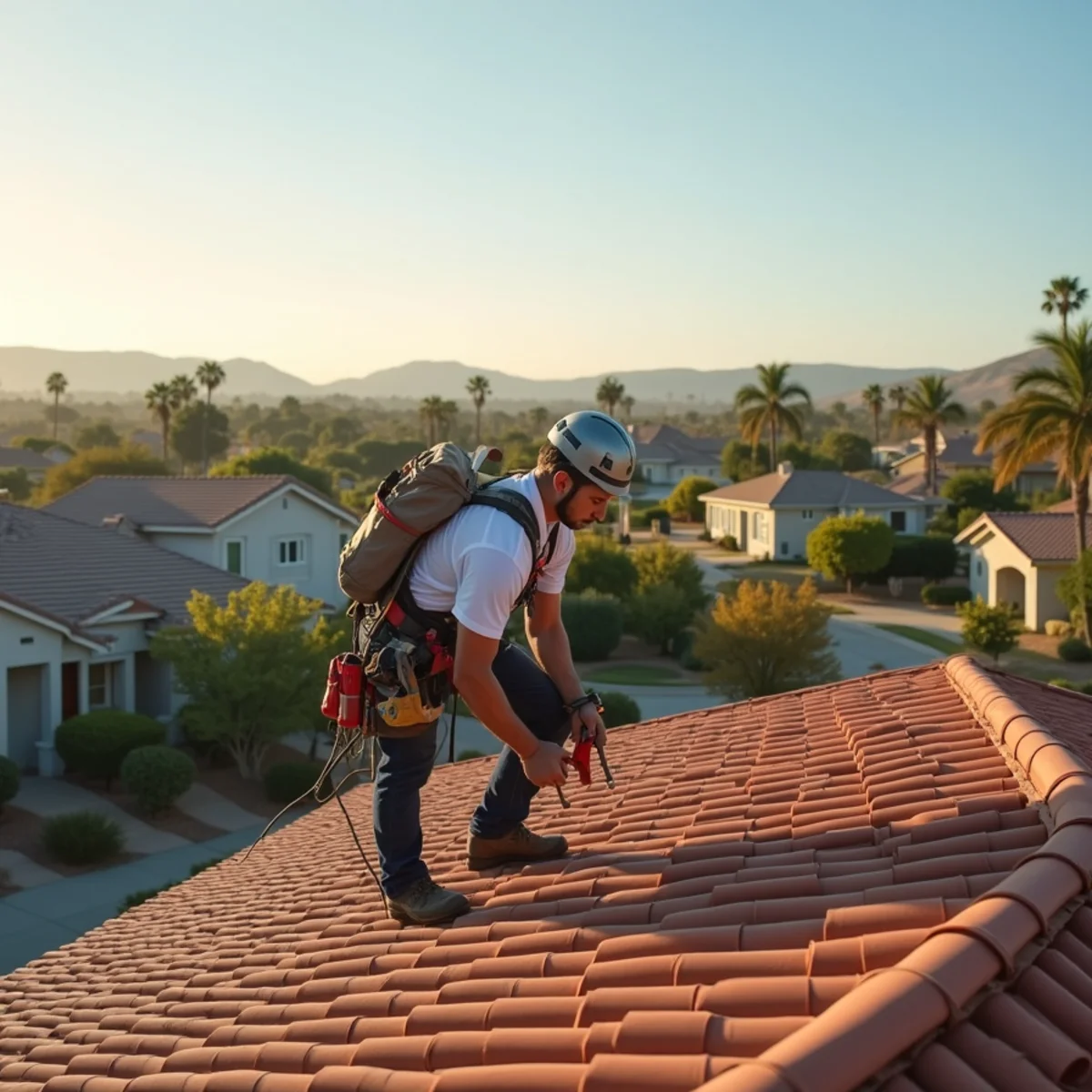 San Luis Rey valley neighborhood homes in Oceanside.
